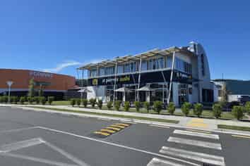 Retail space within food precinct
