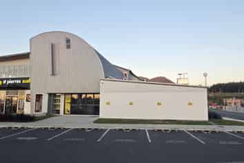 Retail space within food precinct