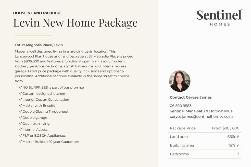 Levin New Home Package 2