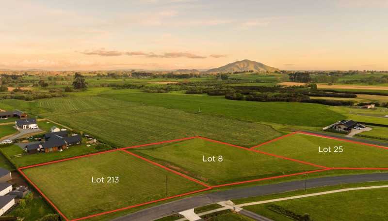 LOT 1, 2, 4, 5, 6, 8 ,213 Amber Views Stage Three, Pirongia