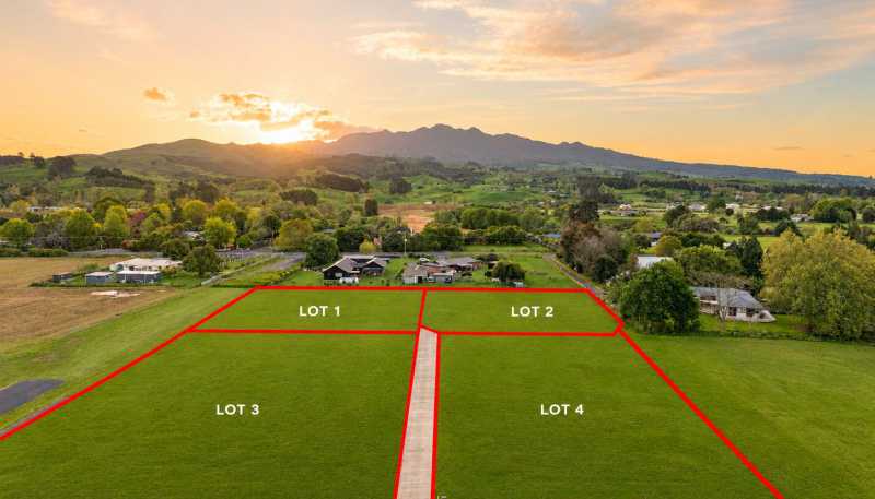 LOT 1, 2, 4, 5, 6, 8 ,213 Amber Views Stage Three, Pirongia