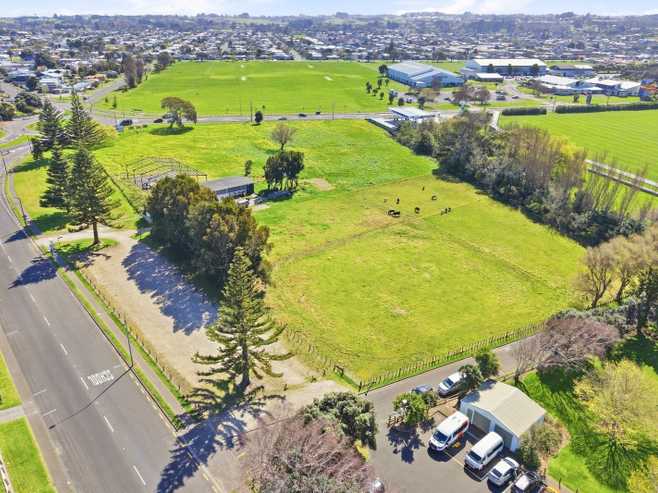 Large-scale development land on State Highway 3