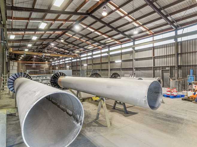 Income - backed by essential industrial services